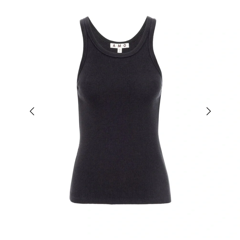 AMO Ribbed Long Tank - Picture 3 of 7